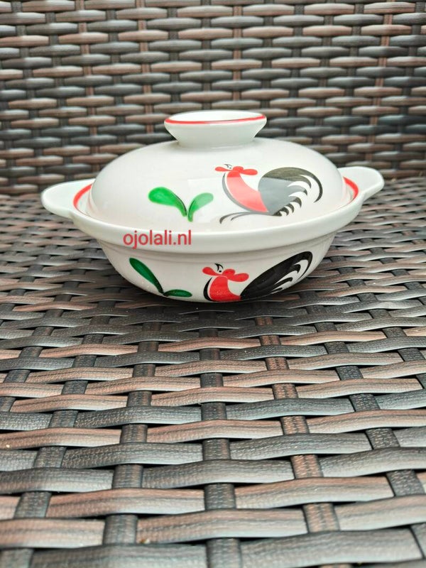 Mangkok Sapo Claypot Casserole Kukuruyuk 19cm Kopin KHR-01/6CC Porcelain