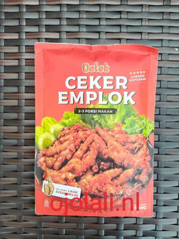 Oelek Ceker Emplok  200 G