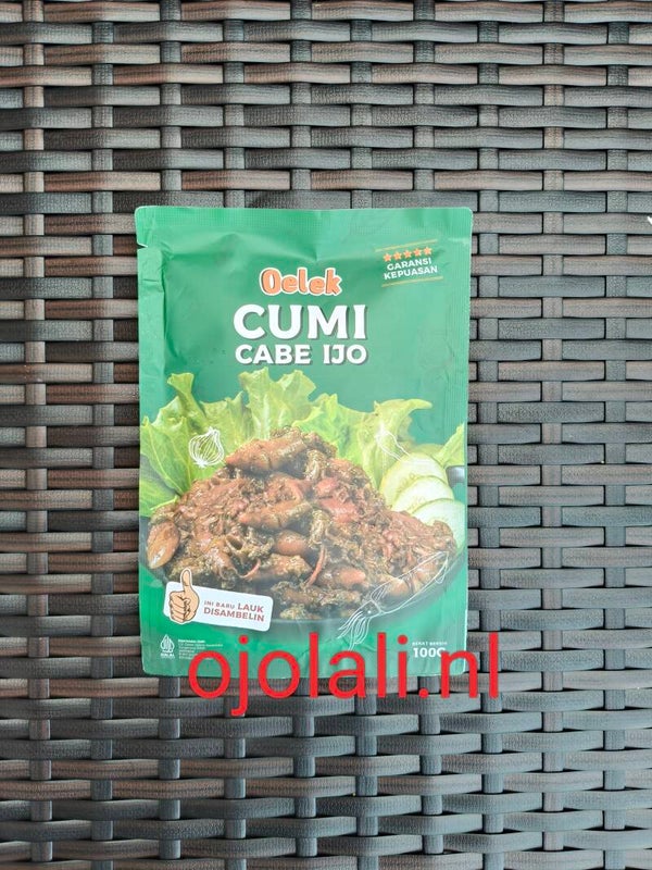 Oelek Cumi Cabe Ijo 100 G