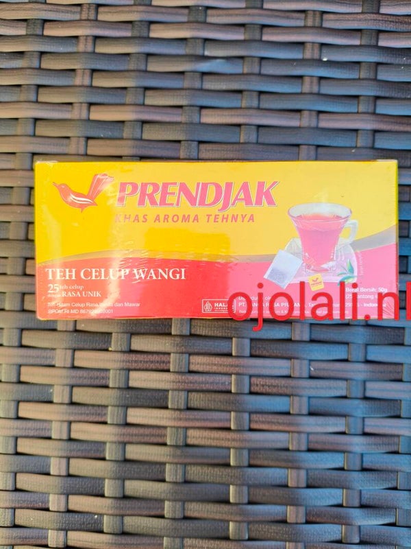 Teh Celup Wangi PRENDJAK / Flavoured Tea Original / isi 25 sachet