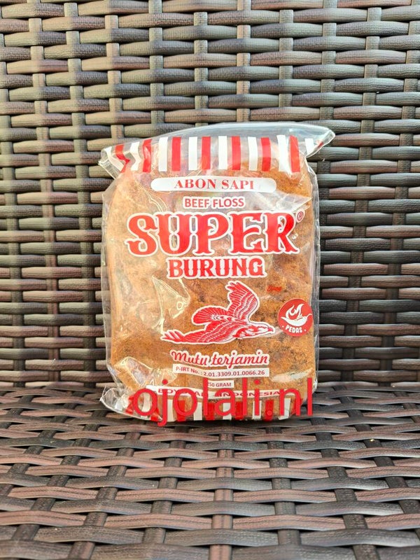 Cap Super Elang Abon sapi  - Pedas 250 G