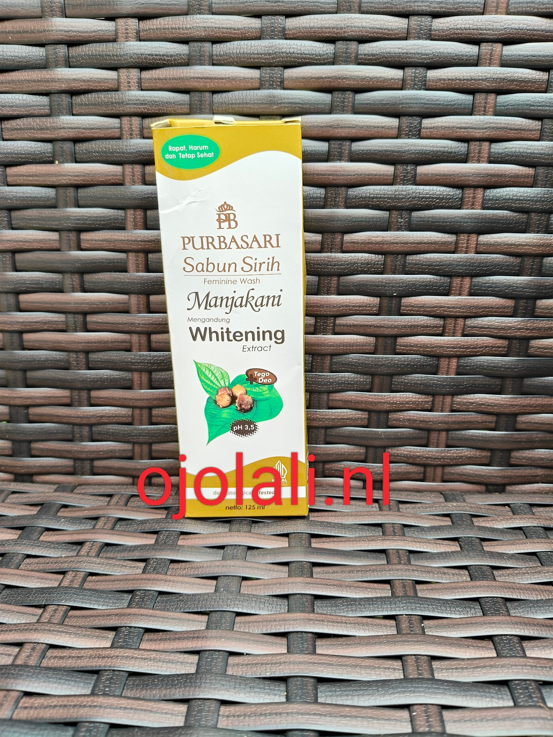 Purbasari sabun sirih Manjakani 125 ml