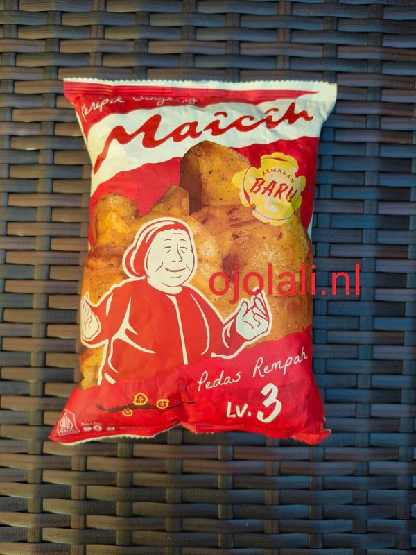 Maicih Keripik Singkong Pedas  Level 3