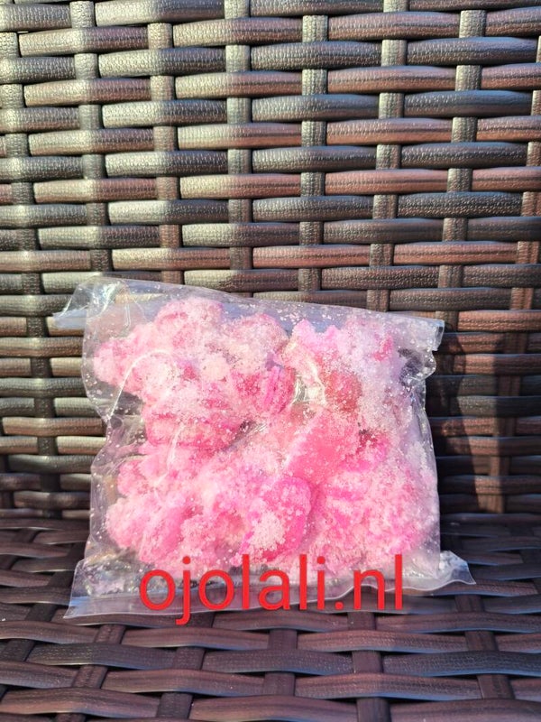 MANISAN BUAH PALA +/- 200 G - PINK