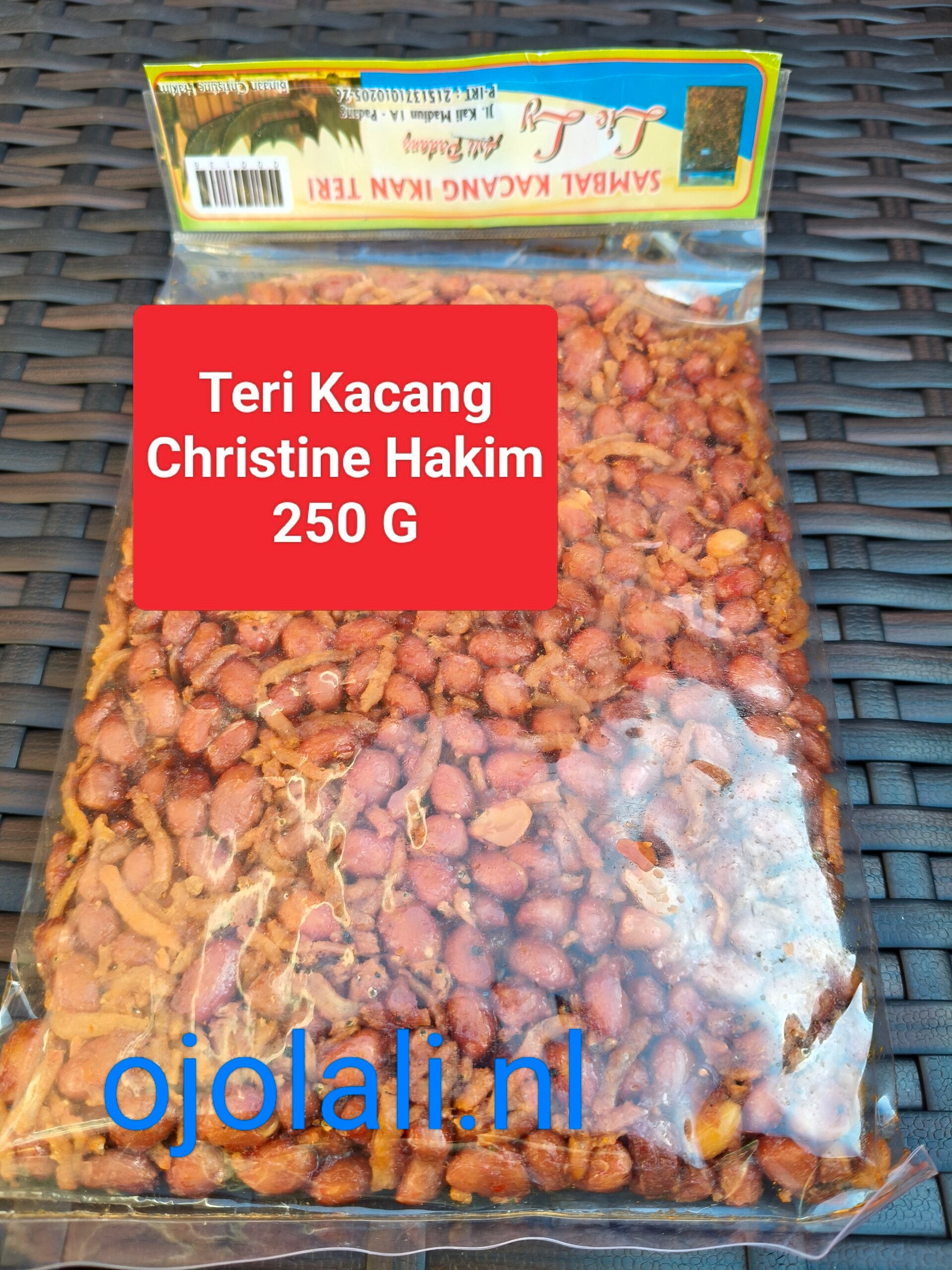 Christine Hakim Kacang Balado Teri / Sambal Kacang Ikan Teri 250 G