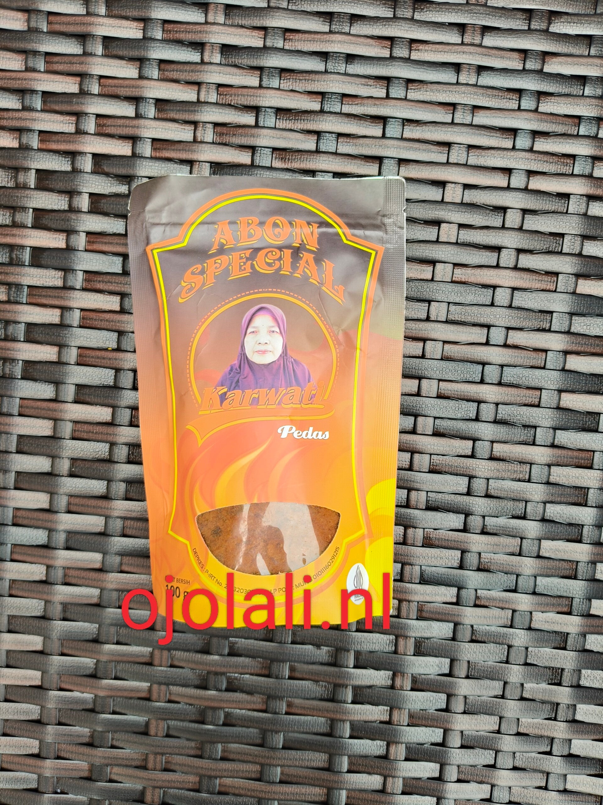 Abon ayam pouch karwati pedas 100 G