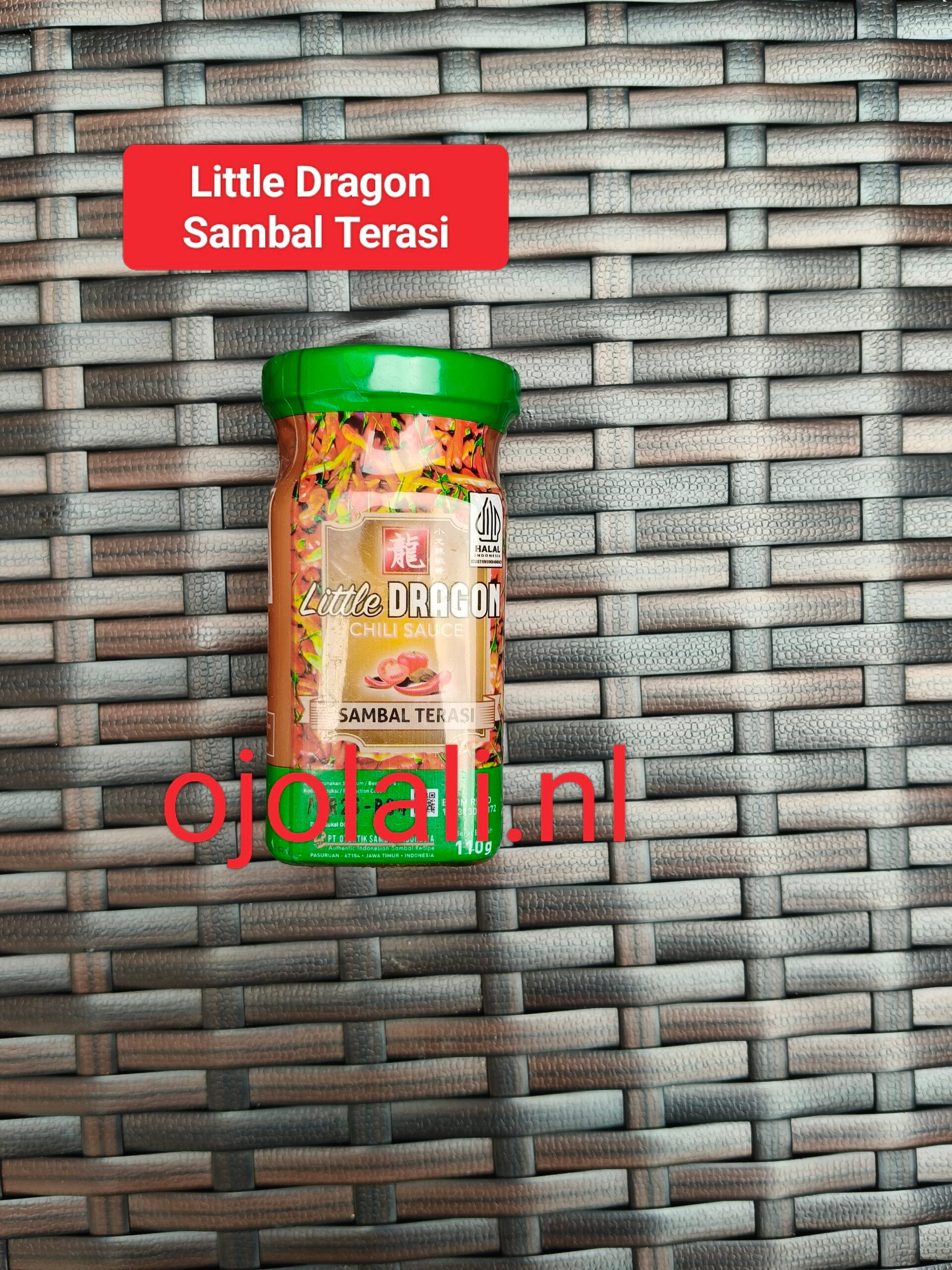 Little Dragon BOTOL - Sambal Terasi 110 G