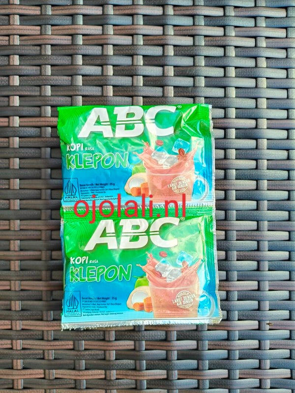 ABC Klepon 25 Gram 1 Renceng Isi 10 Sachet