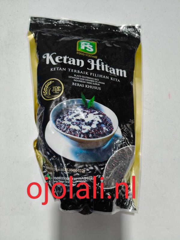 Zwarte Kleef/ Ketan Rijst 1kg