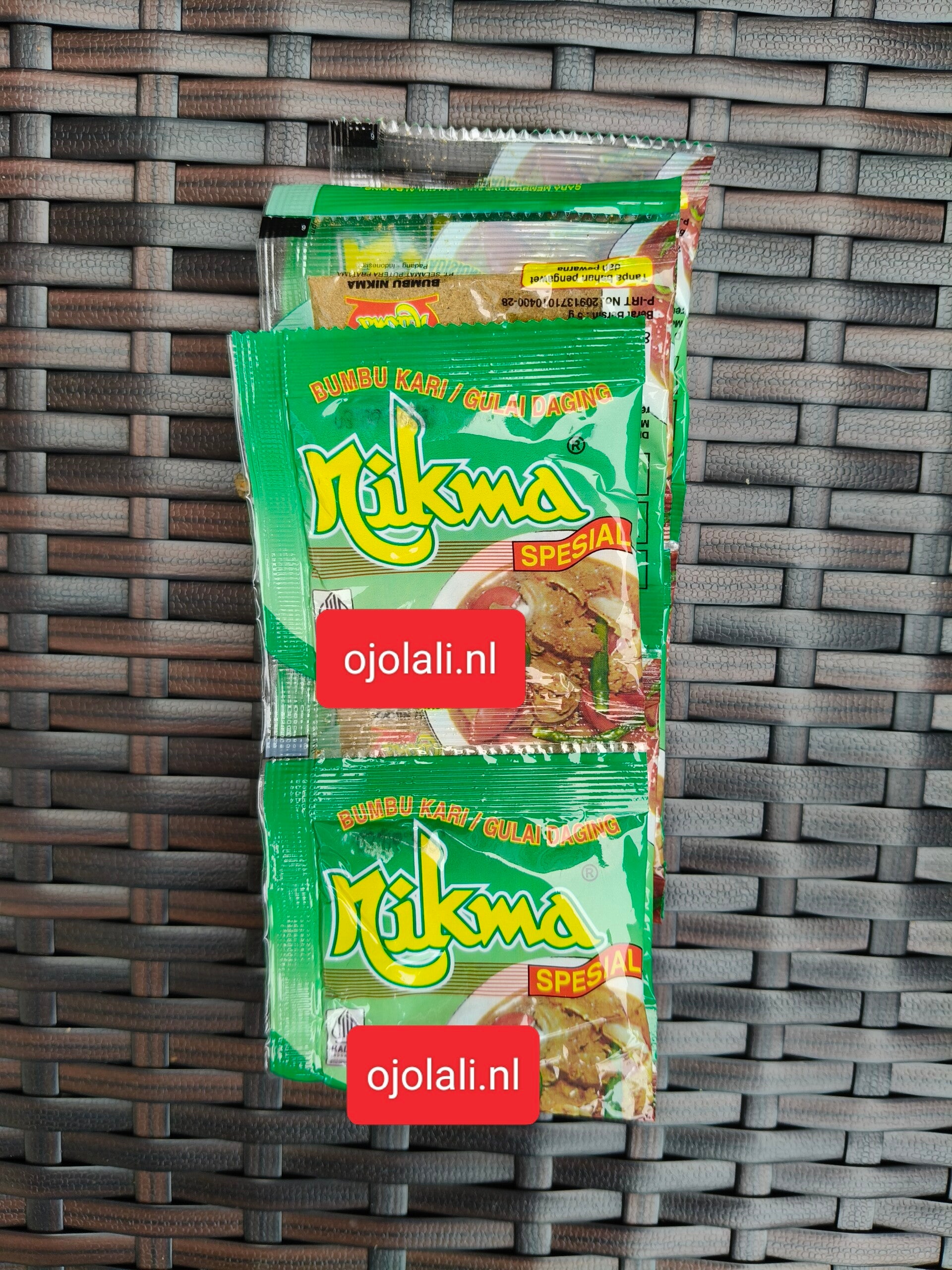Nikma Bumbu Kari/ Gulai Daging 5 g x 10 pcs