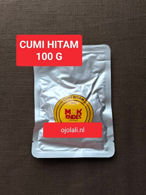 Mak Endess Cumi Hitam 100 gram