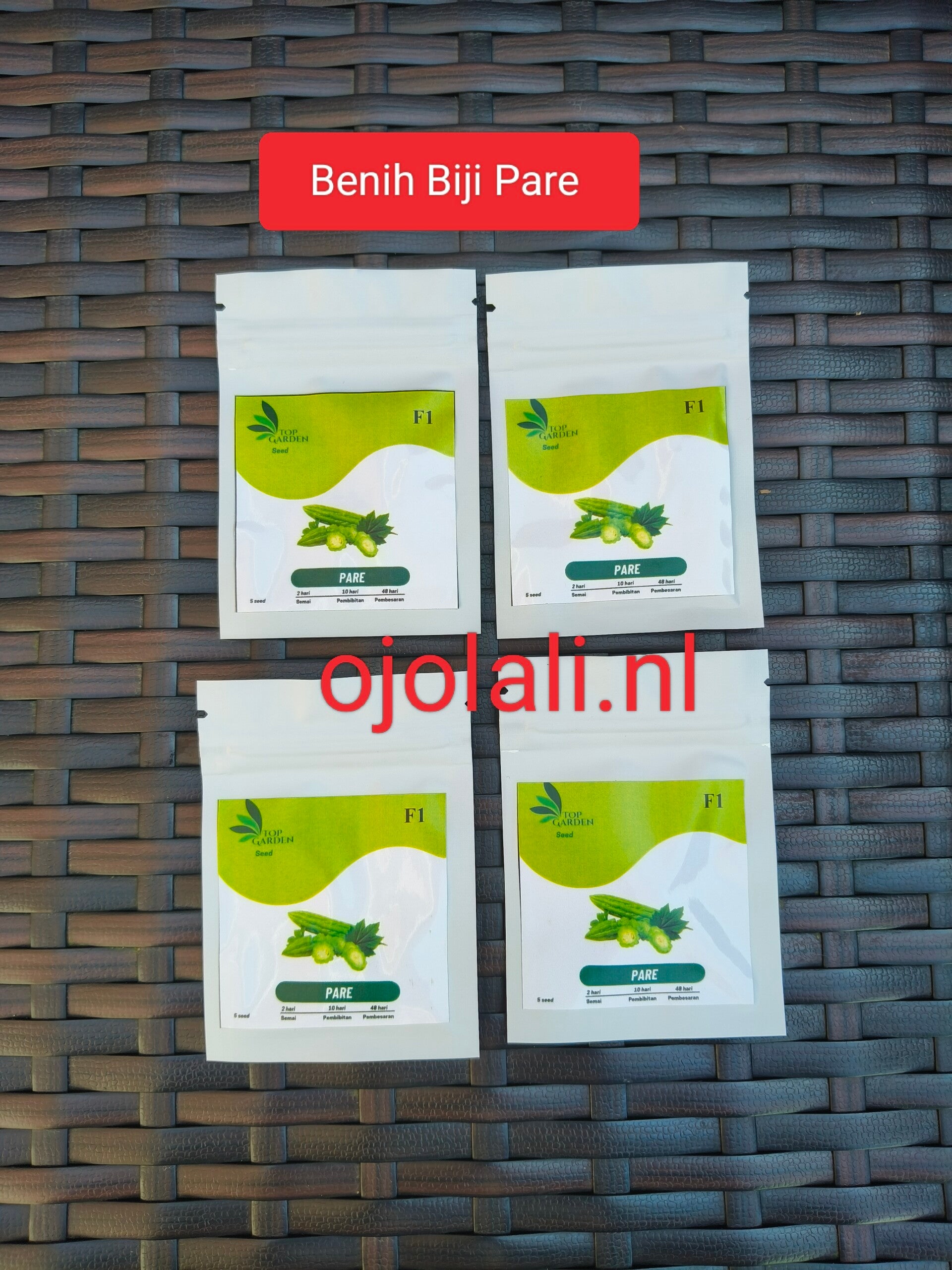 Benih Biji Pare per pack