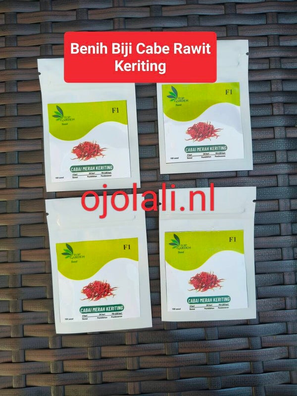 Benih Biji Cabe Keriting per pack