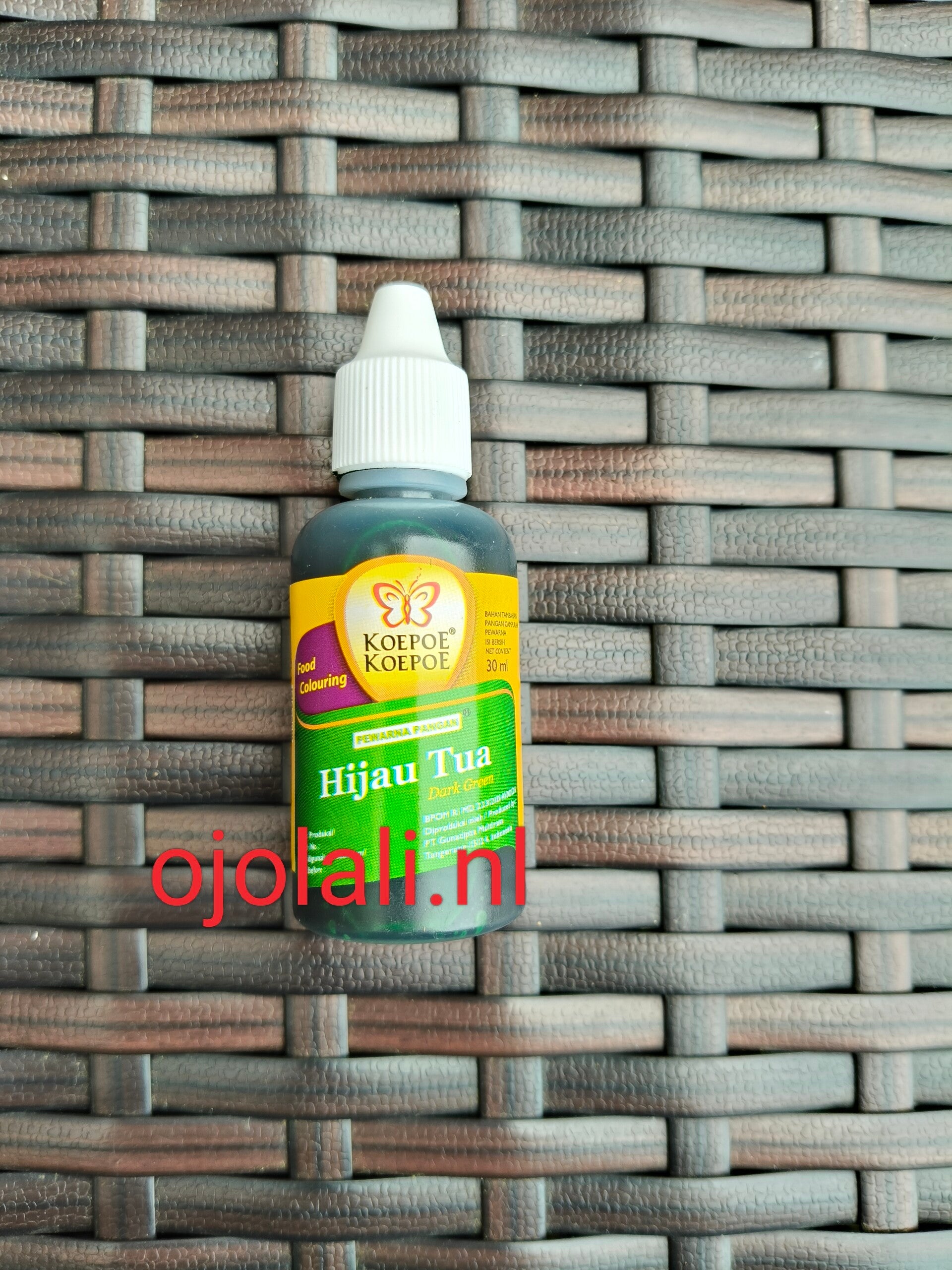 Koepoe Koepoe Pewarna (Food Coloring) Hijau Tua 30 ML