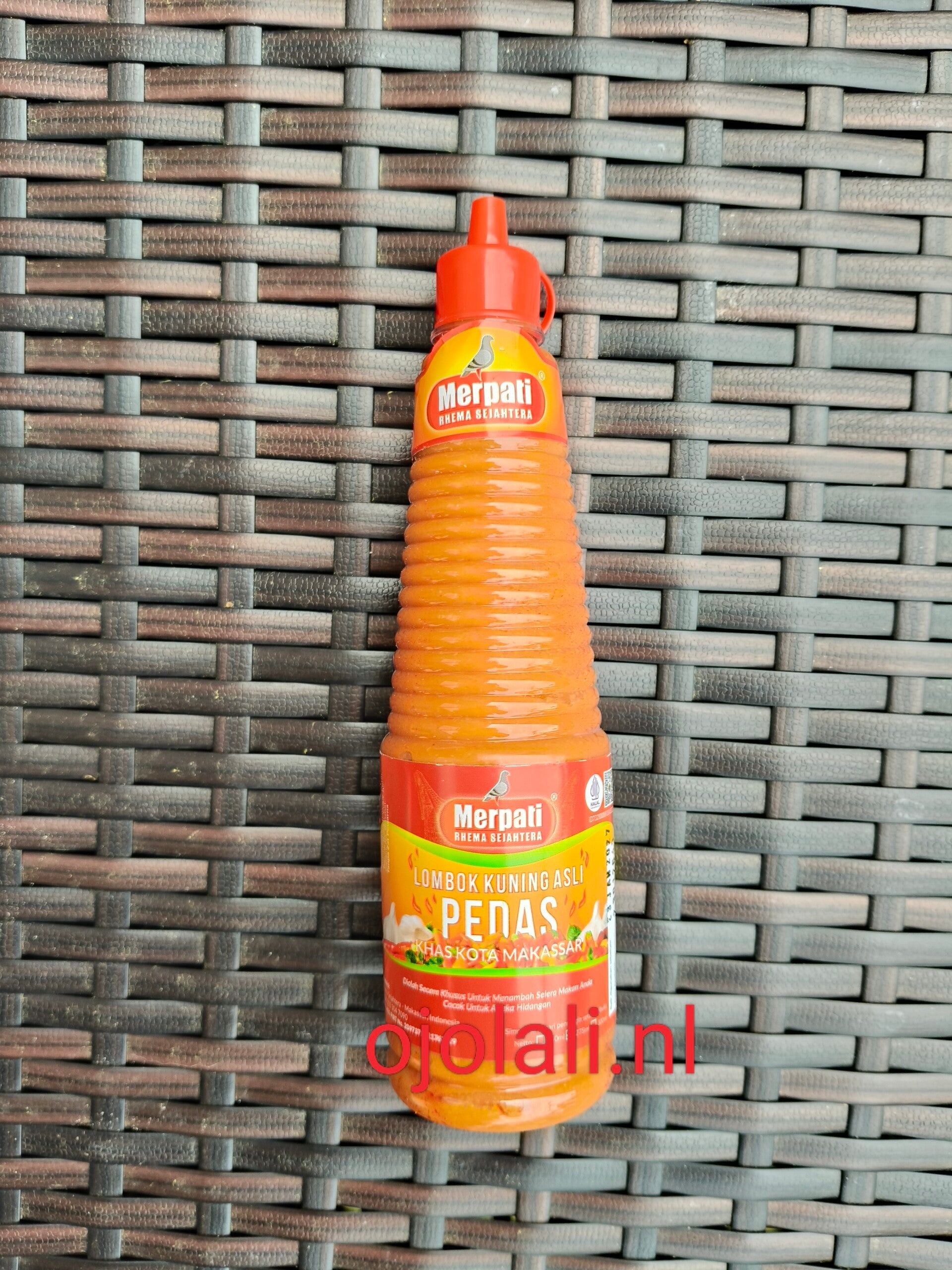 Lombok Kuning Merpati Asli 300 ML (Sambal Makassar)