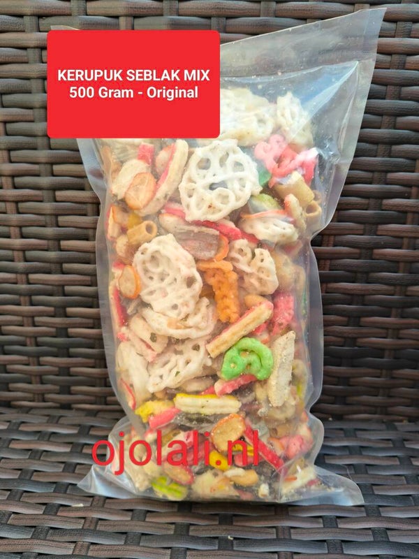 KERUPUK SEBLAK MIX  500 Gram - Original