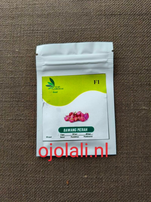 Benih Biji Bawang Merah (Red Onion Indonesia)per pack