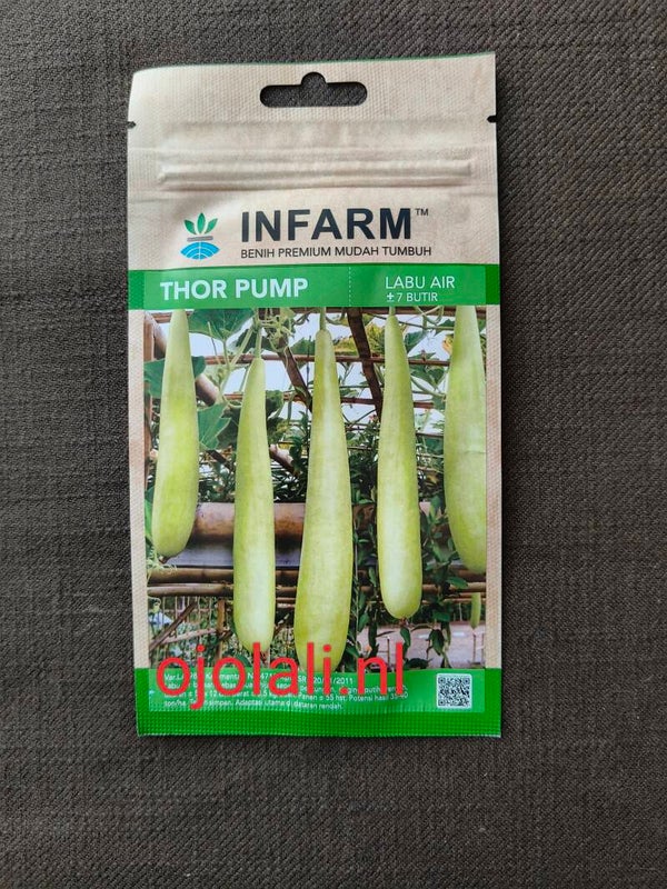 Benih Biji Infarm Labu Air (Thor Pump) per pack