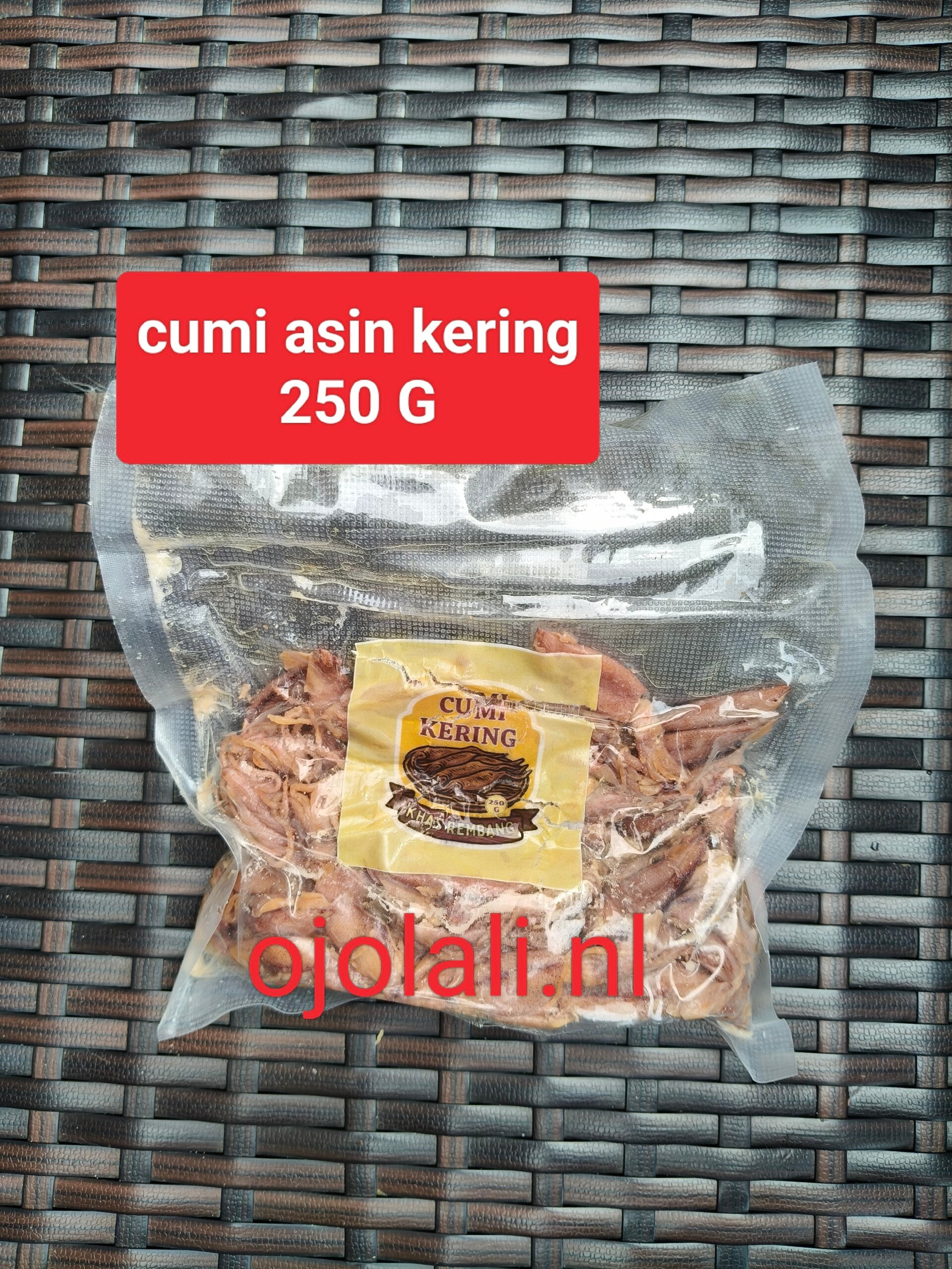 Cumi Asin Kering 250 G