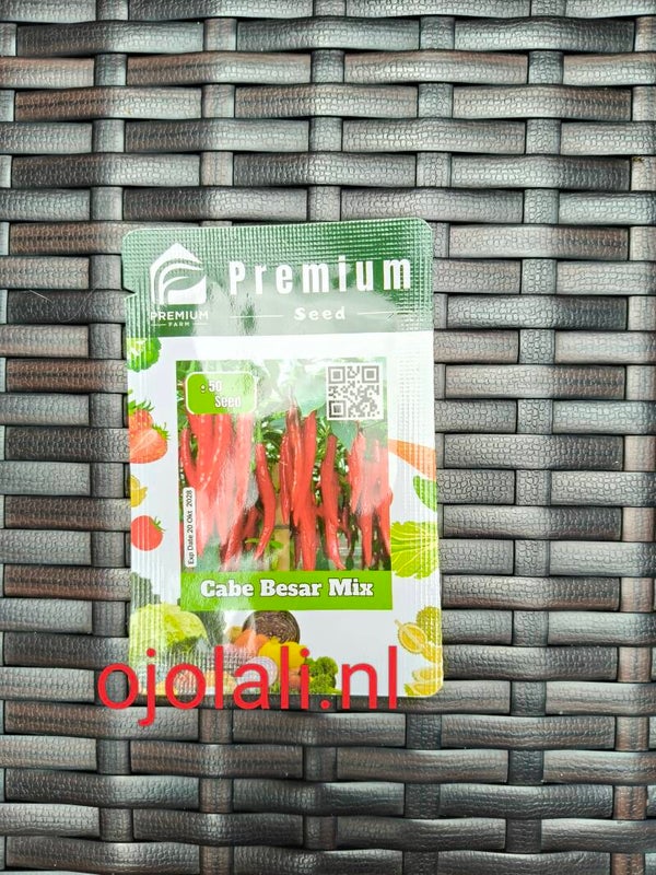 Benih Biji Premium Cabe Mix Besar per pack