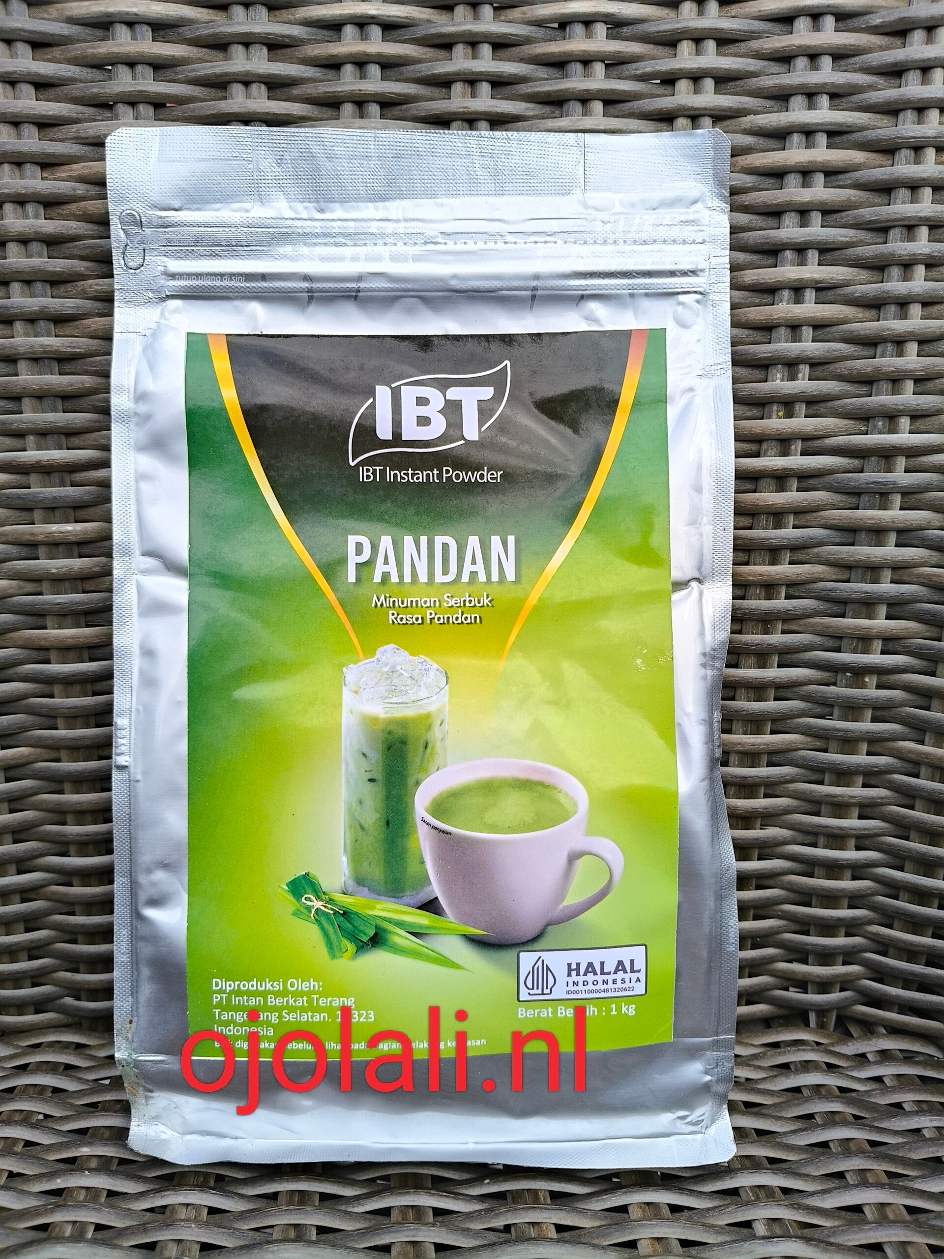 IBT Drink Minuman Bubuk Rasa Pandan Instant 1 KG
