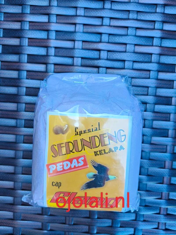 Cap Super Elang Serundeng Pedas 250 G
