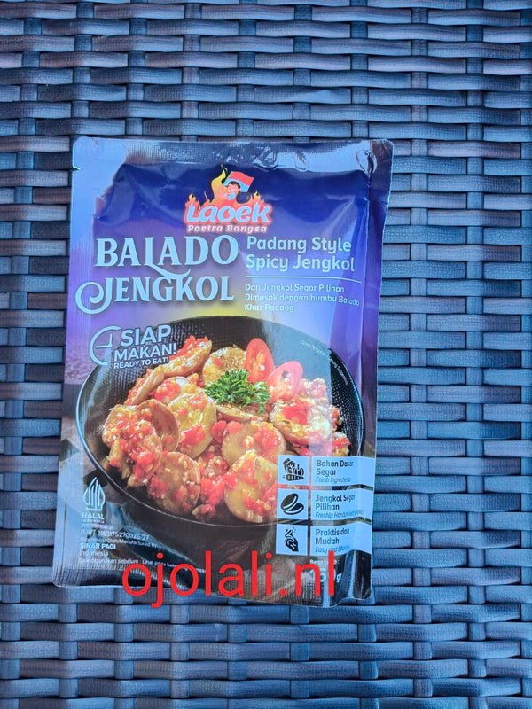 Laoek Balado jengkol Pedas 150 G