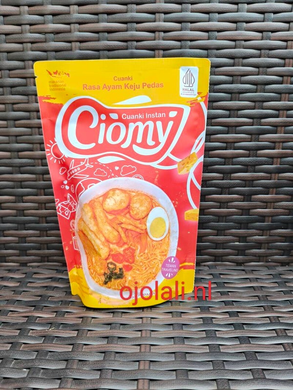 CIOMY - Cuanki Pouch Ayam Pedas Kuah Keju 110g