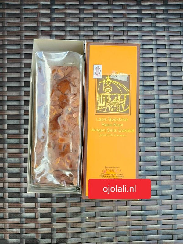 Malica Lapis Spekkoek Rasa Kopi Selai Coklat
