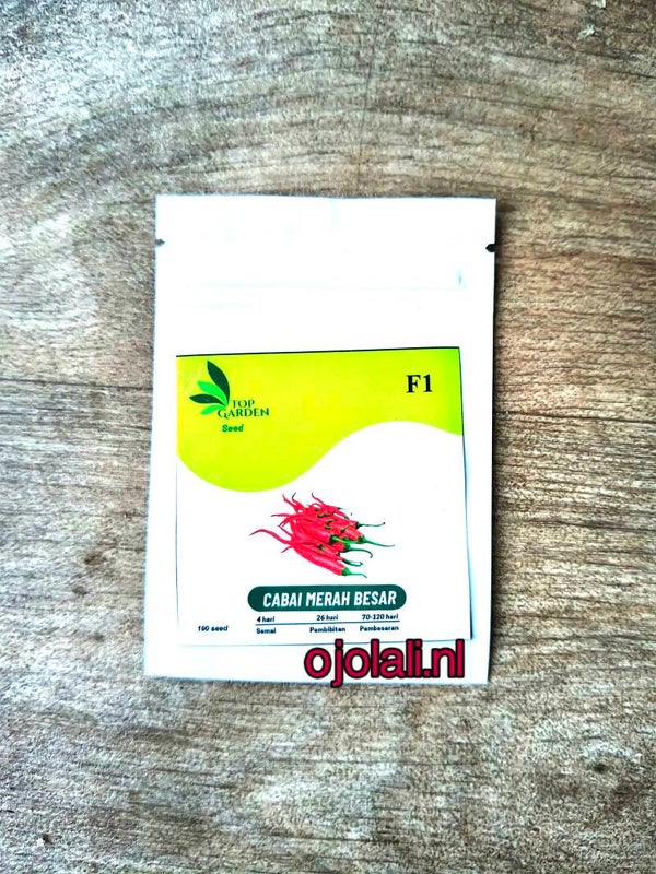 Benih Biji Cabe Rawit Merah Besar