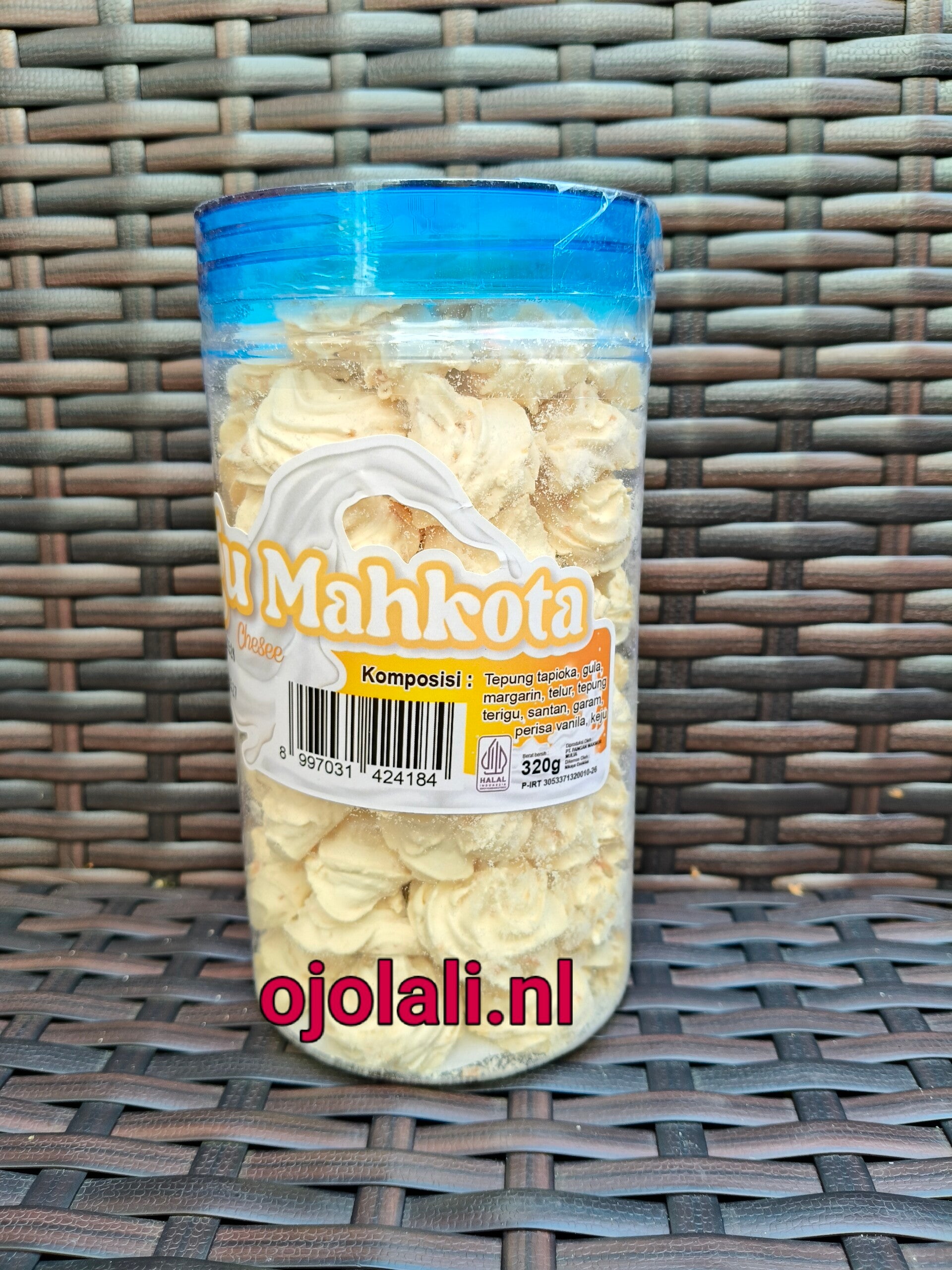 Poetri Bali - Sagu Mahkota Keju 320gr