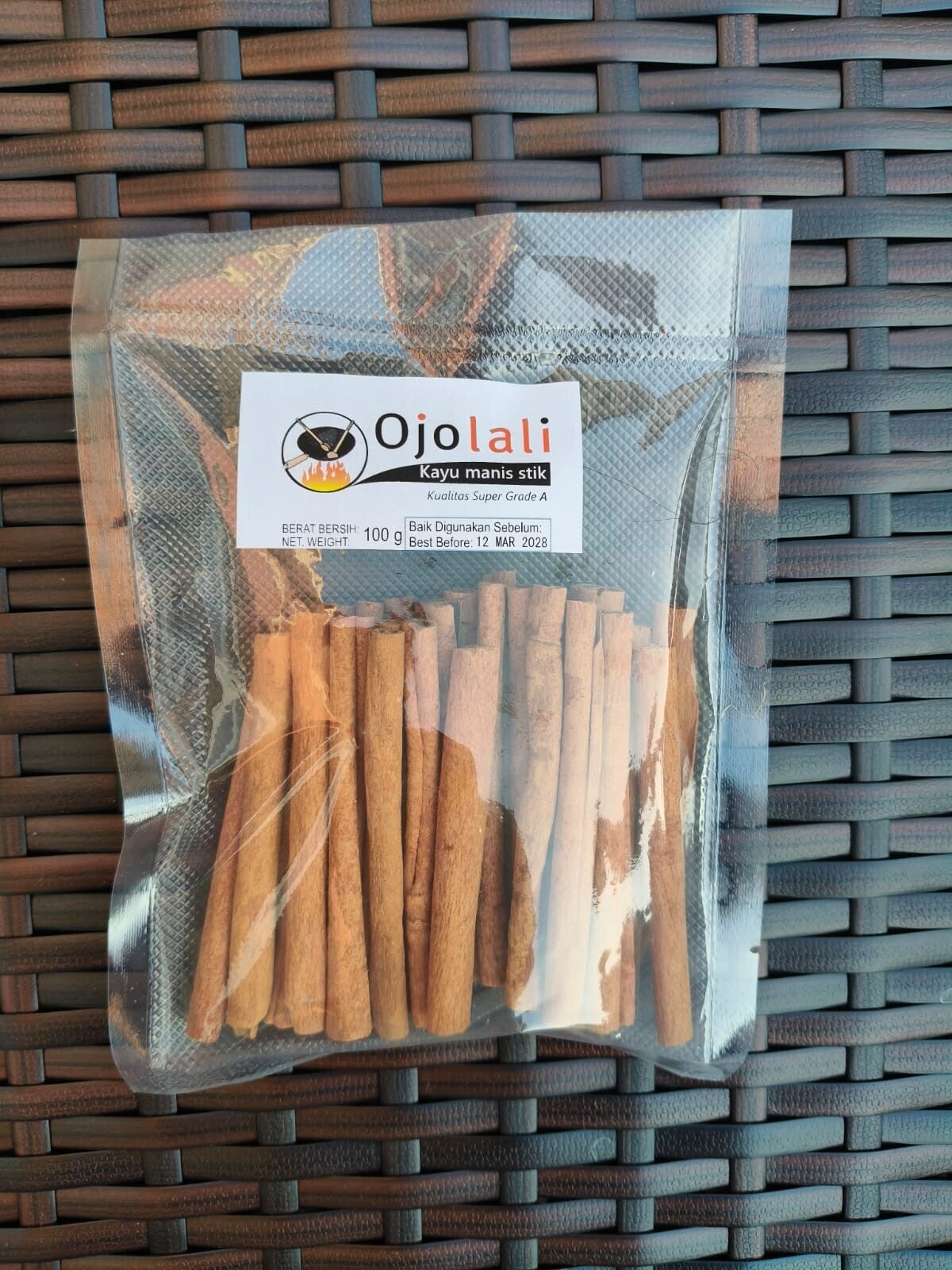 Kayu manis stik 100 G kualitas super grade A