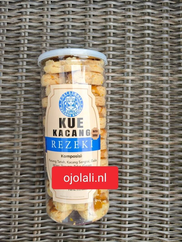POETRI BALI KUE KACANG WIJEN REZEKI 500 G