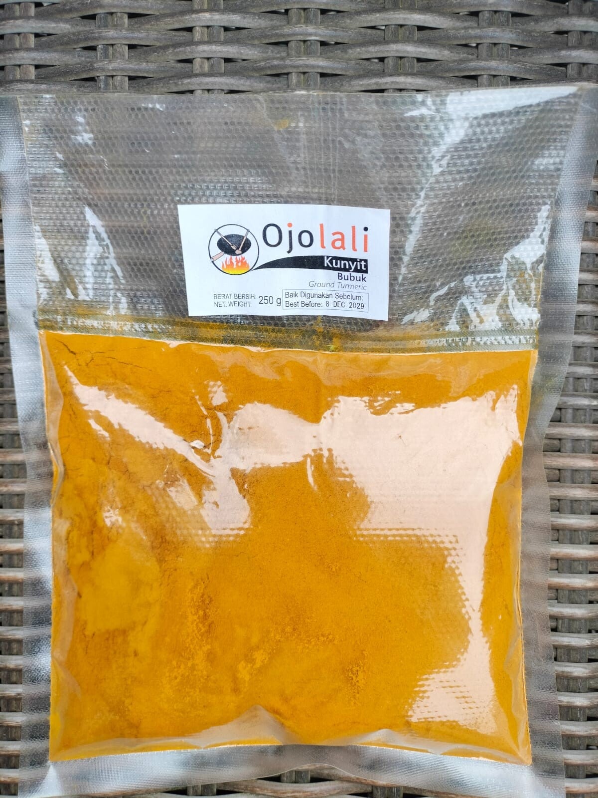 Kunyit Bubuk (Kurkuma Koenjit Gemalen 250g)