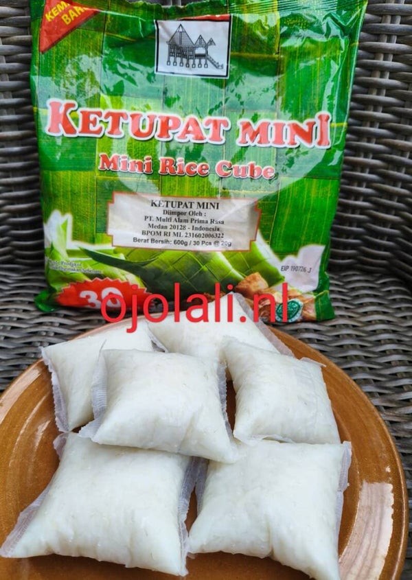 Ketupat Mini ADABI Isi 30 pcs / Adabi Ketupat Mini / Ketupat Nasi 600G - ADABI