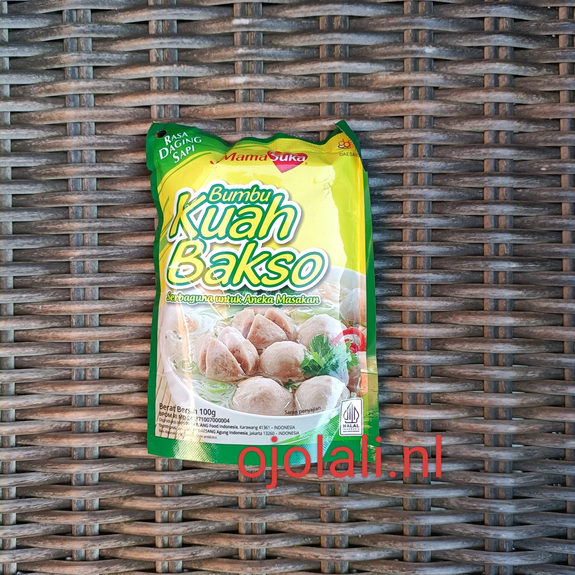 Mamasuka Bumbu Kuah Bakso 100 Gram