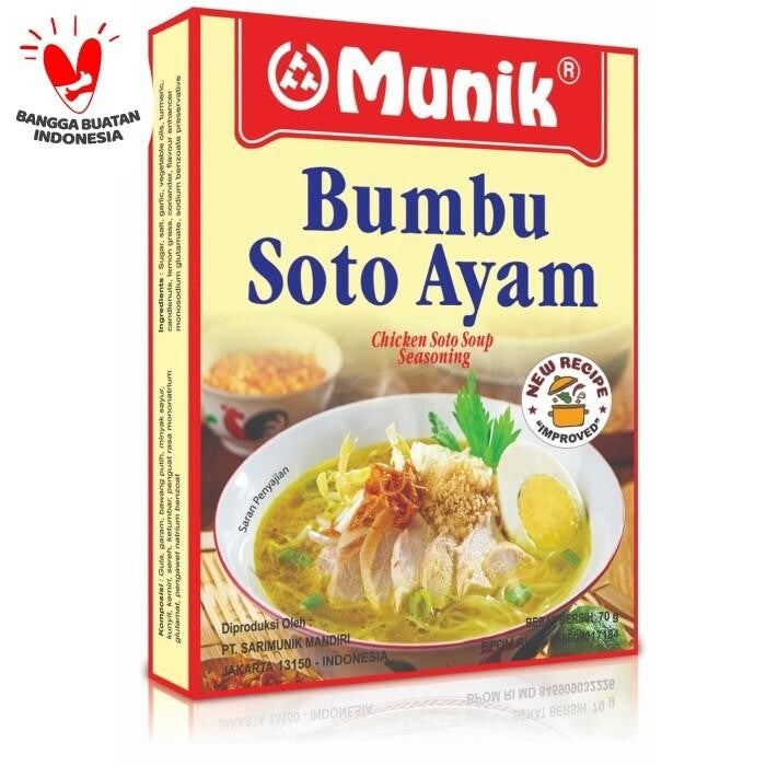 Munik Bumbu Soto Ayam 70 G