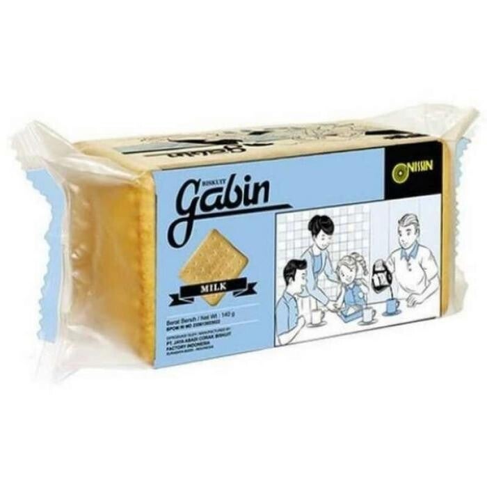 NISSIN GABIN Susu 140 gram