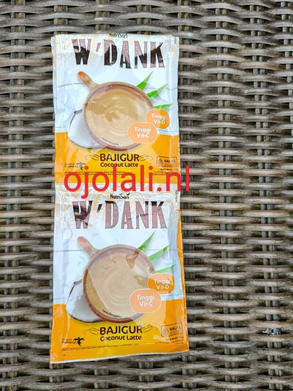 Nutrisari W-DANK Bajigur Coconut Latte 15 G x10 pcs