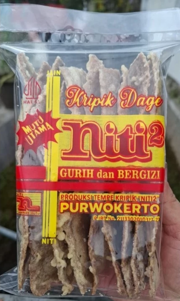 Keripik Dage NITI Khas Kota Purwokerto