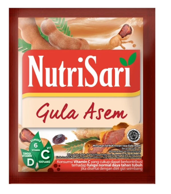 NutriSari Gula Asem 11 g x 10 pcs (Renceng)