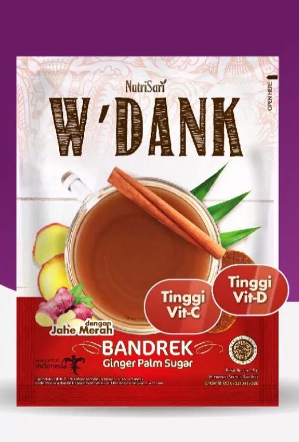 Nutrisari W'Dank Bandrek - Ginger Palm Sugar - 10 sachet