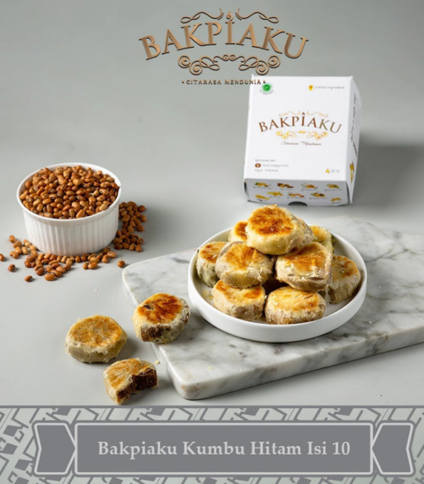 Bakpia Bakpiaku Khas Jogja isi 10 Kumbu Hitam