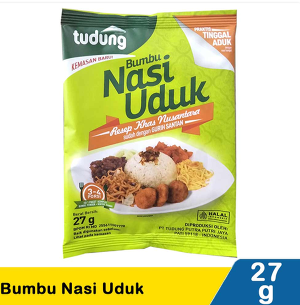 tudung bumbu nasi uduk 27g