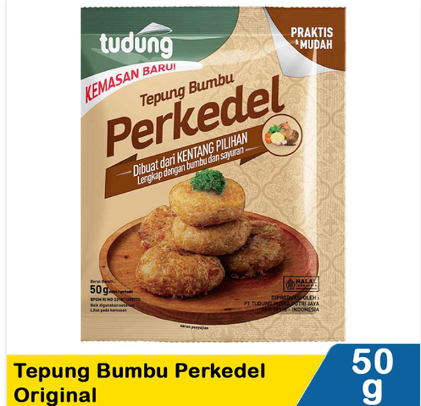 tudung tepung bumbu perkedel 50g