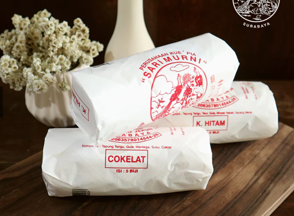 CAP SARI MURNI KEMBANG JEPUN SURABAYA PIA COKLAT