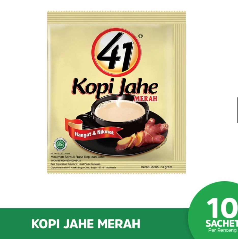 AMH Kopi Jahe 41 (10 pcs @22 g)