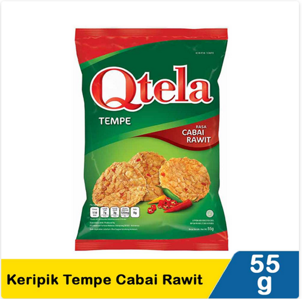 Qtela Tempe Cabe Rawit 55 G