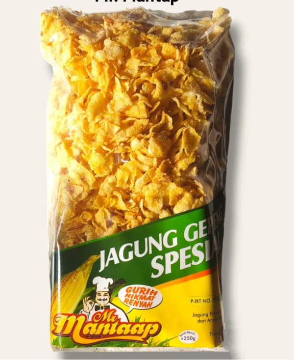 Marning Jagung Gepeng Asin  250 G