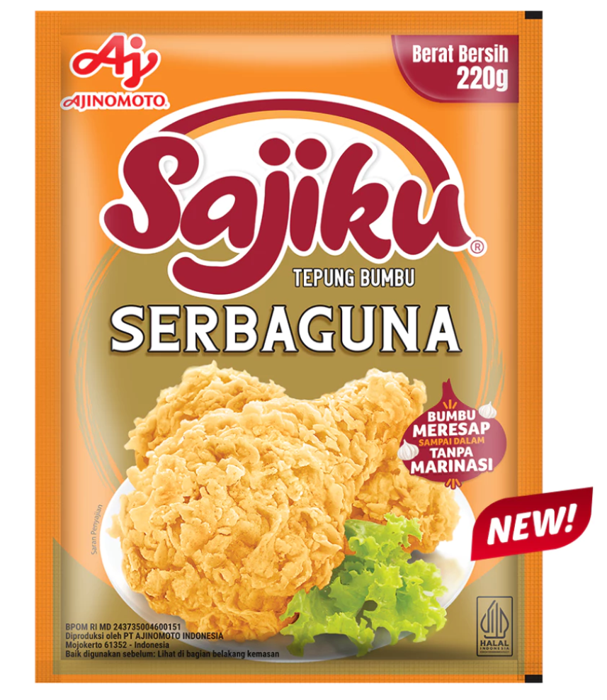 Sajiku Tepung Bumbu Serba Guna Sachet 220g